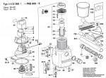 Bosch 0 603 262 103 Pas 800-X Industrial Vacuum Cleaner 220 V / Eu Spare Parts